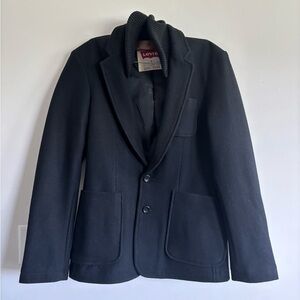 Men's Levi's‎ black wool blazer color black size M